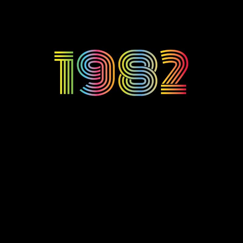 1982 Anniversaire Funky Année