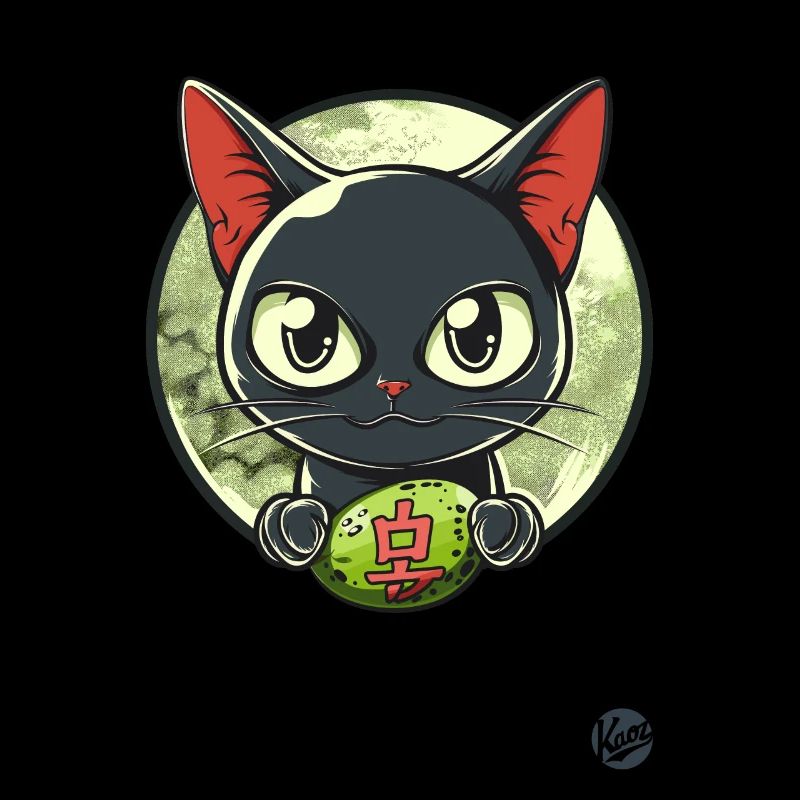 Japanische graue Katze