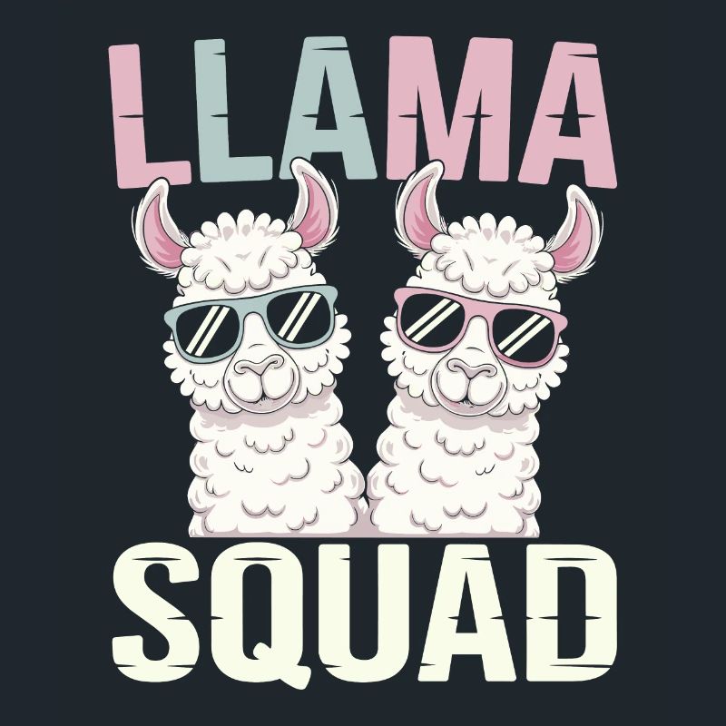 Llama Group Design Lama Squad