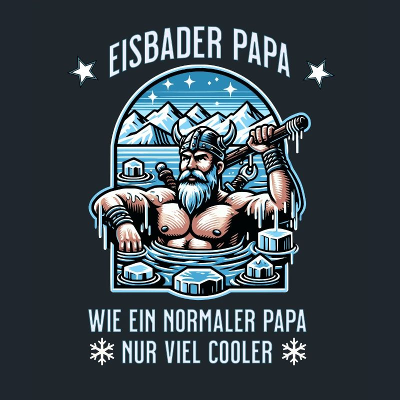 Der Wikinger Eisbader – Eisbaden im ewigen Eis