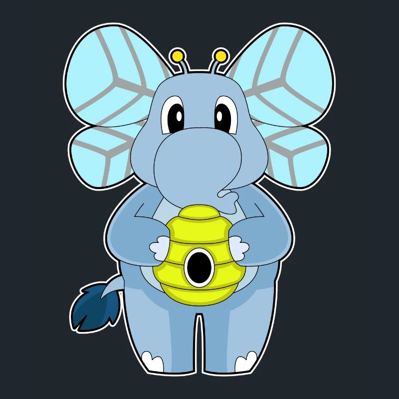 Elefant Biene