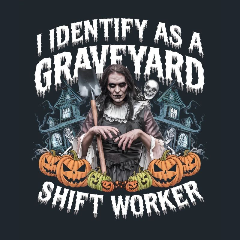 lustiges I Identify As A Graveyard Shift Worker