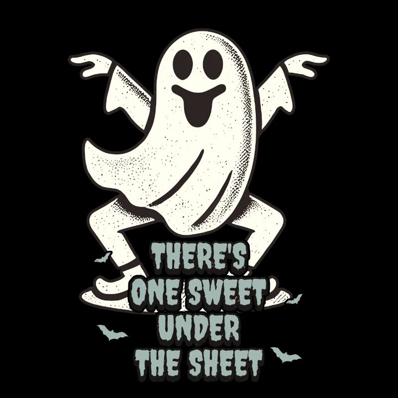 Funny Ghost Saying Retro Costume
