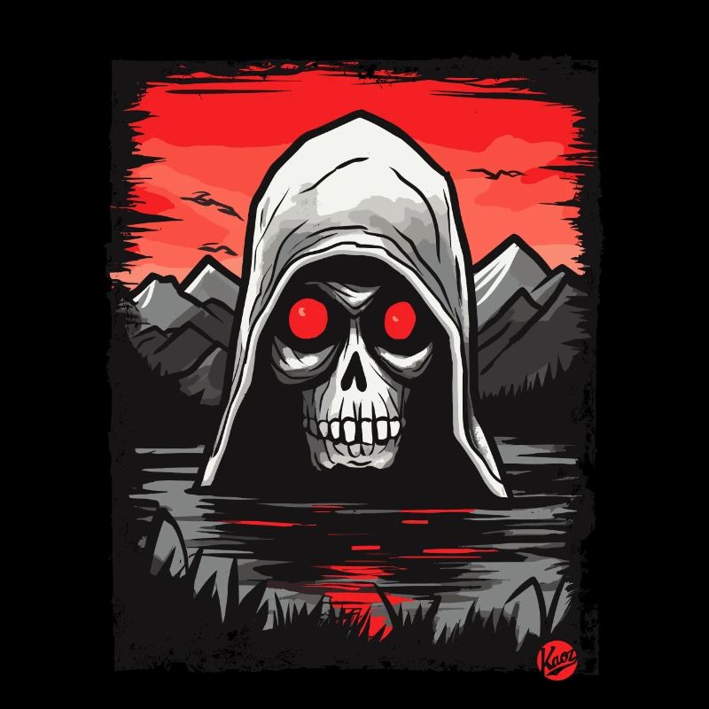 Skull Grim Reaper