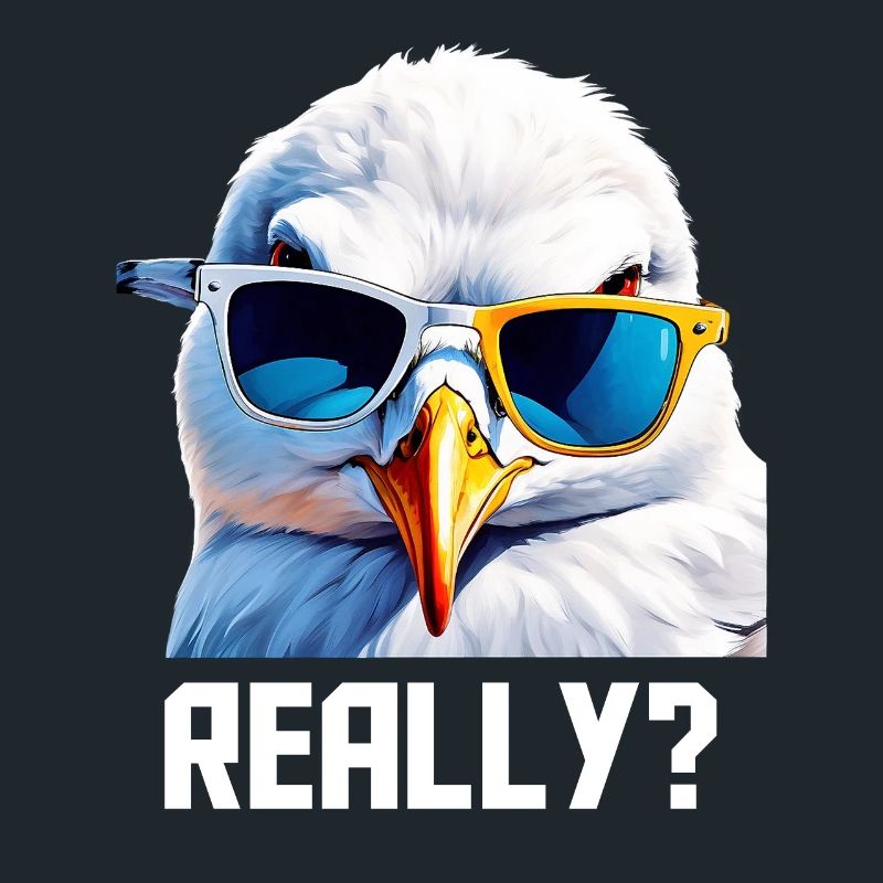 Really - Möwe mit Sonnebrille