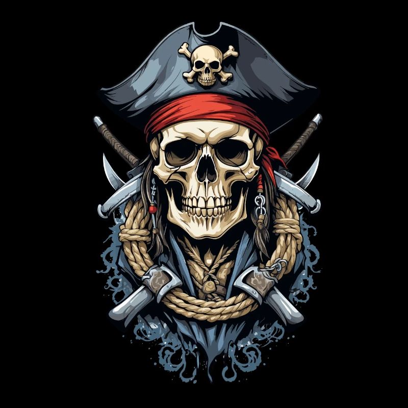 Costume de Pirate Drapeau Drapeau Jolly Roger