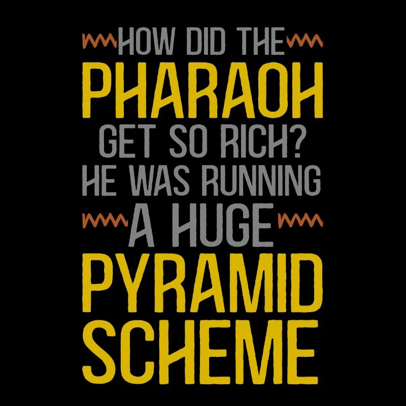 Pharaon Running Pyramid Mythe égyptien