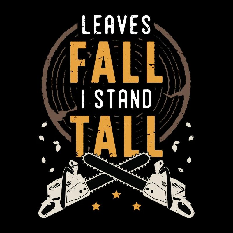Tree Surgeon Leaves Fall I Stand Tall Tree Climber