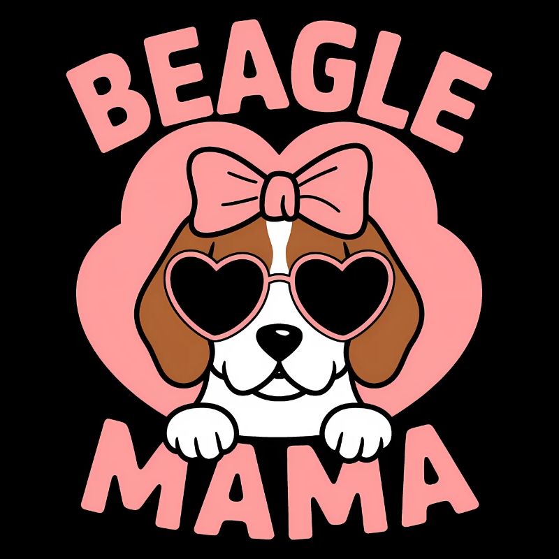Beagle Mom Dog Mom Funny Beagle Gift