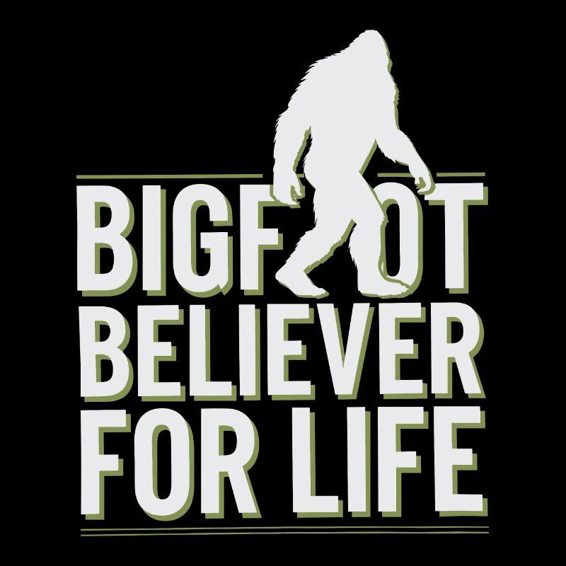 Bigfoot Believer Sasquatch Cryptid Forest Creature