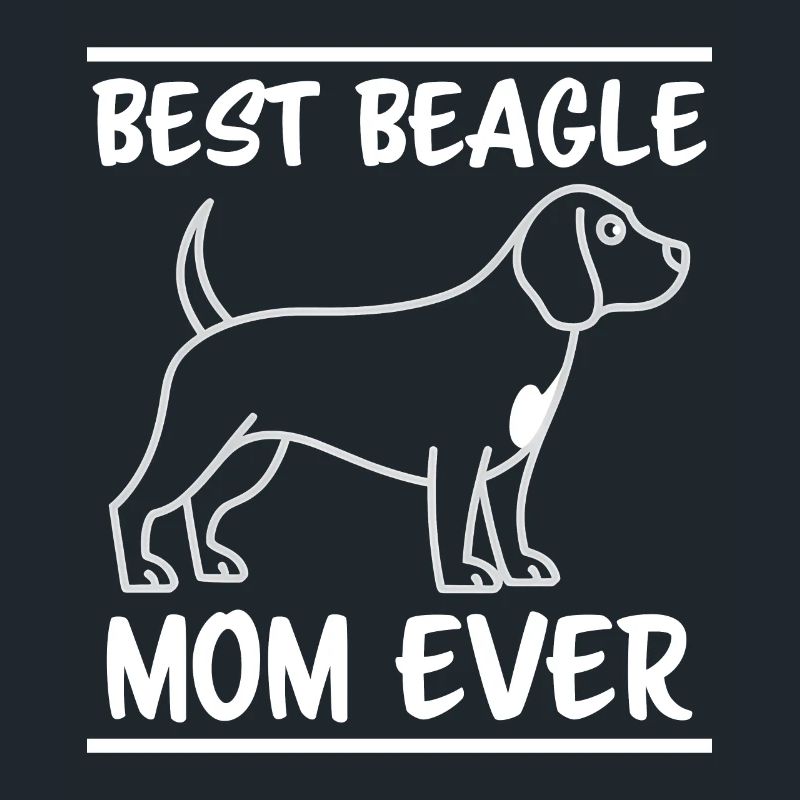 Beagle Mama Hund Mutter Lustiges Beagle Geschenk