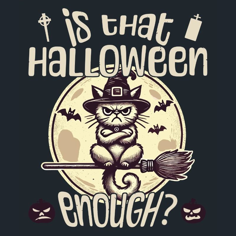 Halloween suffit-il chat sorcière