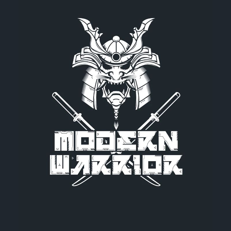Modern Warrior Japanese Samurai Fighter Mask