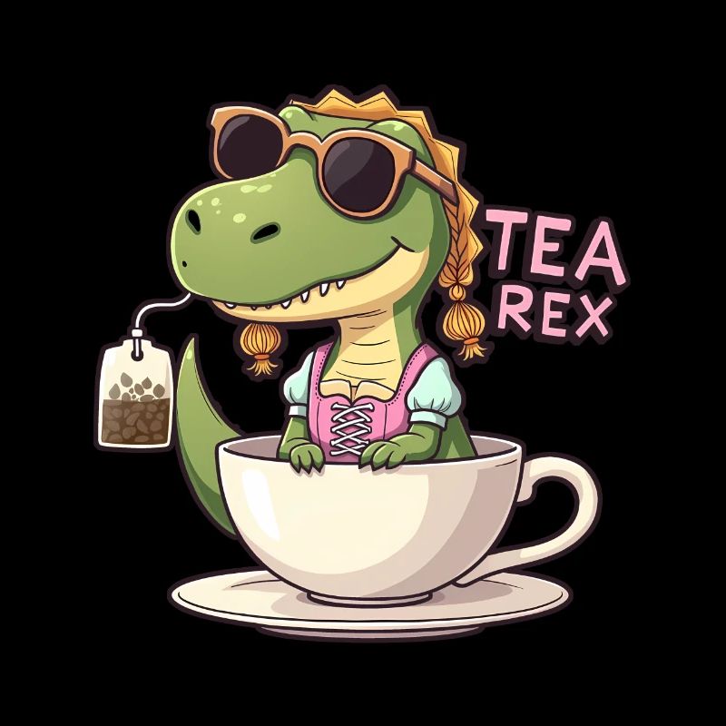 Tea Rex Trachtenshirt Dirndl T-Rex