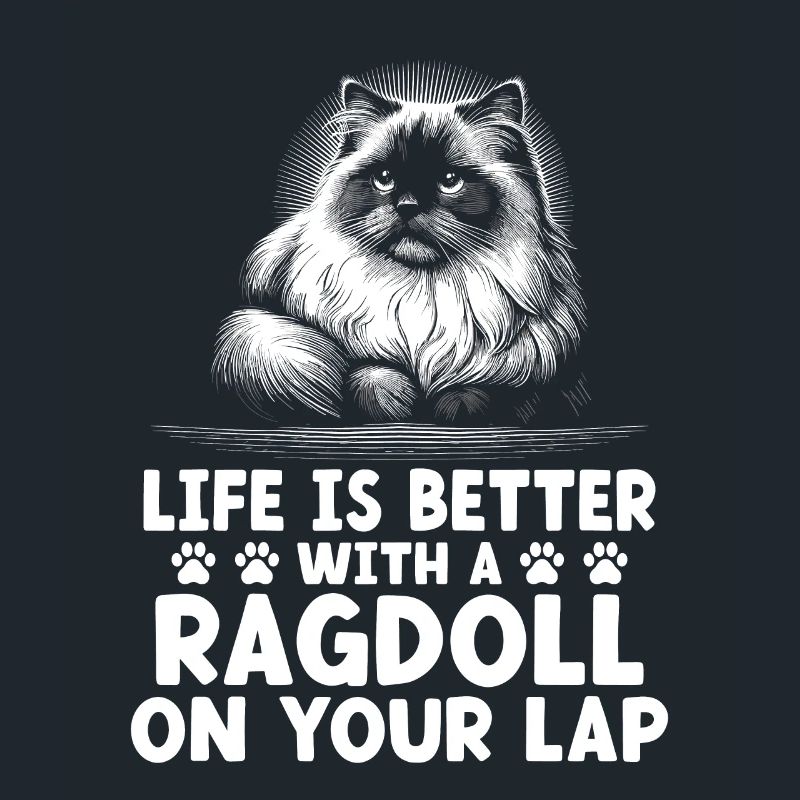 Life Is Better With A Ragdoll On Your Lap Ragdolls