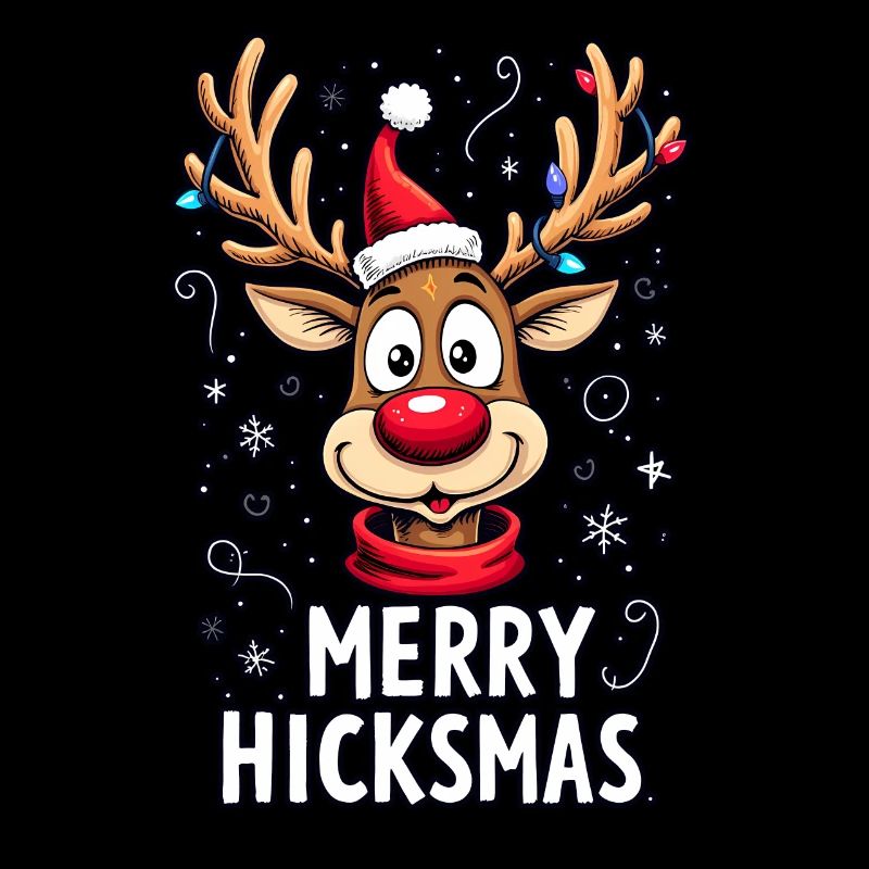 Weihnachten Rentier Rudolph