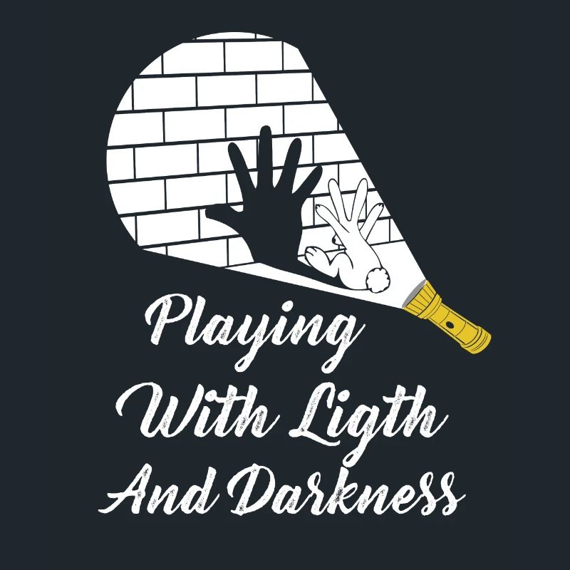 Playing With Light And Darkness Shadow