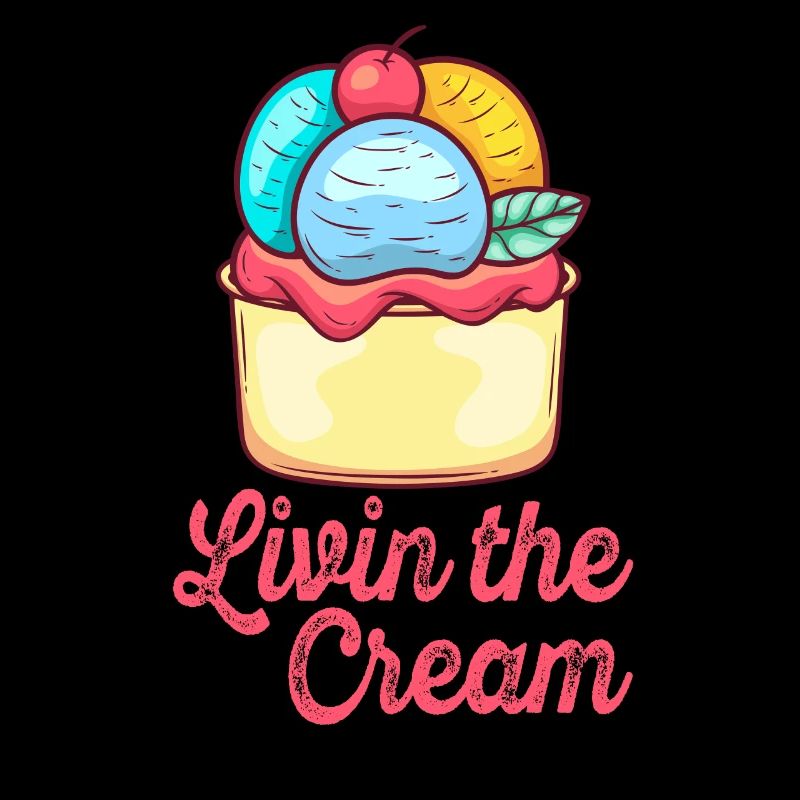 Livin The Cream Eisbecher Kugel Creme