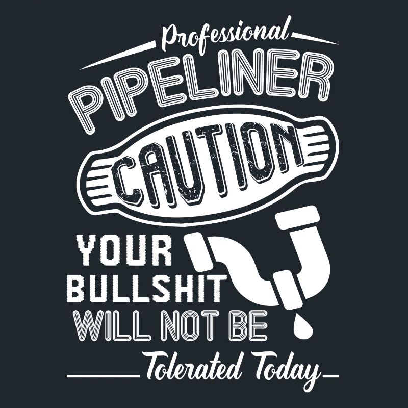 Professional Pipelayer Caution