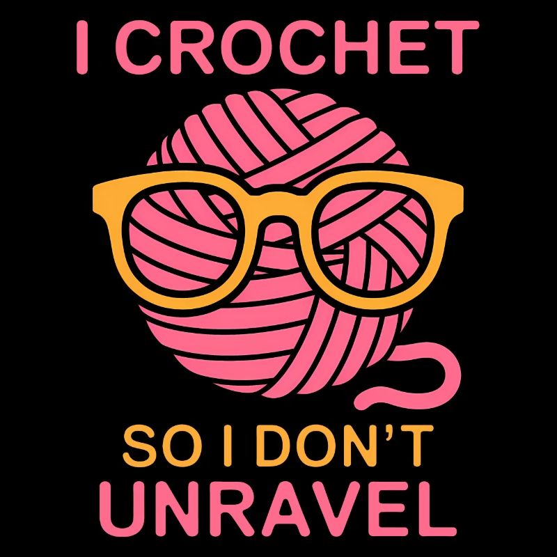 Crochet Saying Wool Funny Crochet Gift