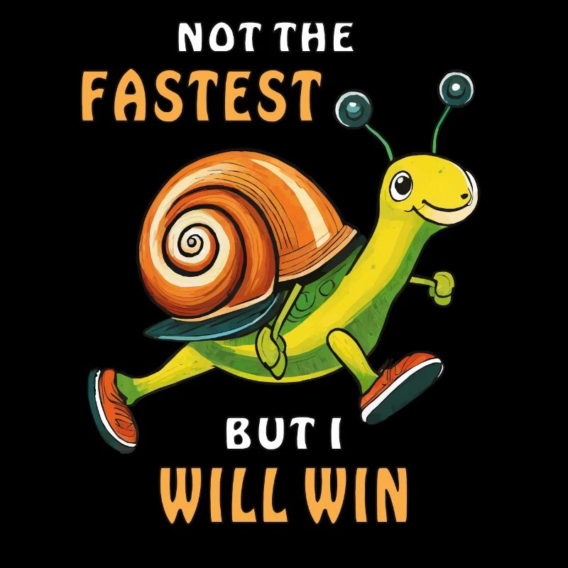 L’ESCARGOT N’EST PAS LE PLUS RAPIDE MAIS JE VAIS GAGNER