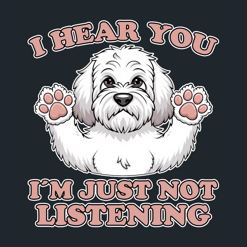 Cockapoo disant chiens drôle Cockapoo cadeau