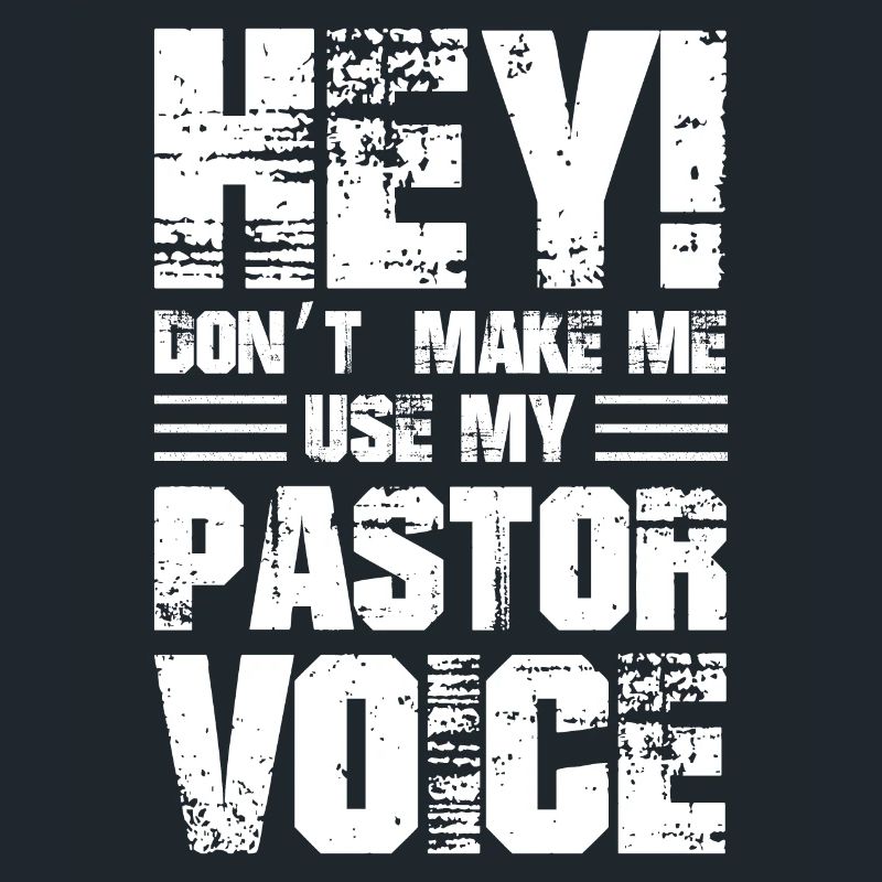 Hé, ne me faites pas utiliser ma voix de pasteur