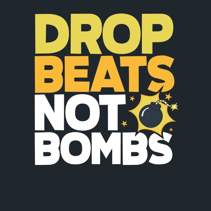Techno Lover: Drop Beats Not Bombs Stil