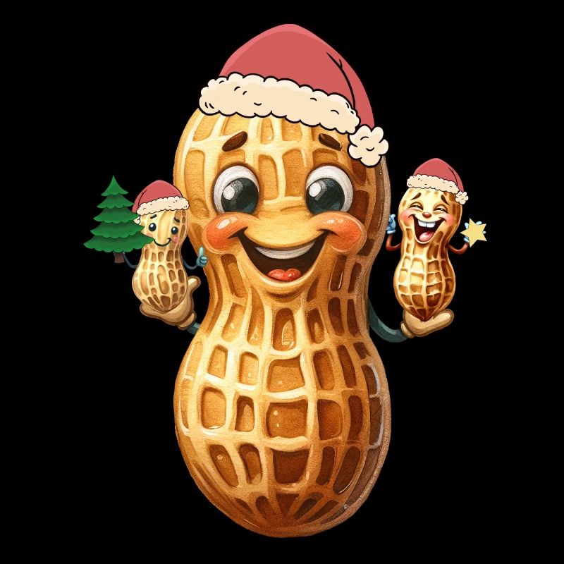 Weihnachtsgeschenk Nikolaus Weihnachtsmann Erdnuss