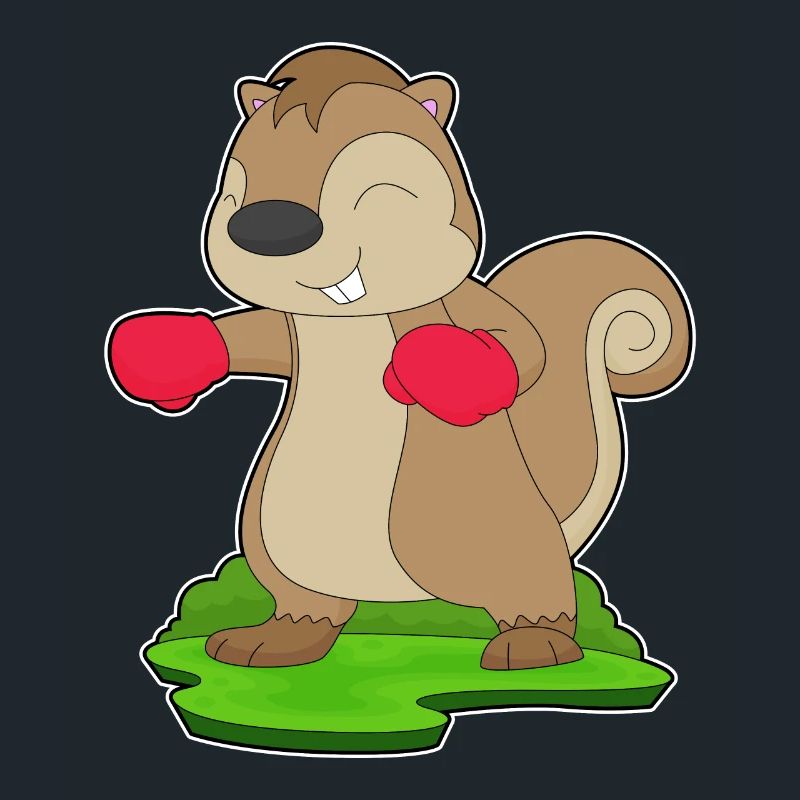 Squirrel Boxer Gants de boxe Boxe