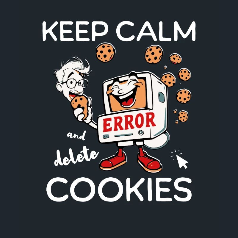 Keep Calm And Delete Cookies IT Nerd