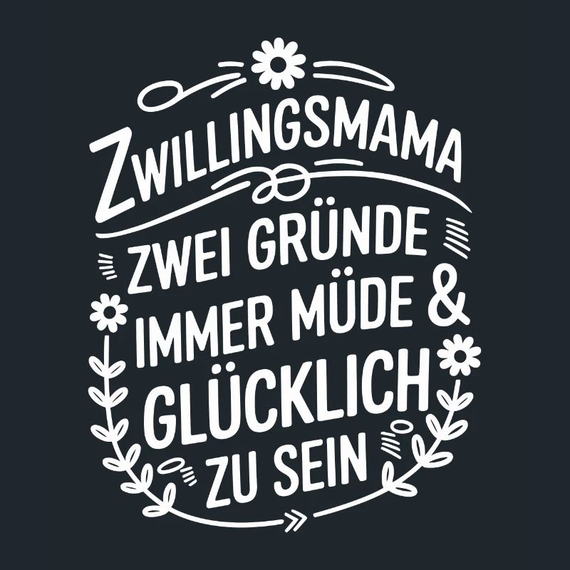Zwillingsmama Zwillings Mutter, Mama von Zwillinge
