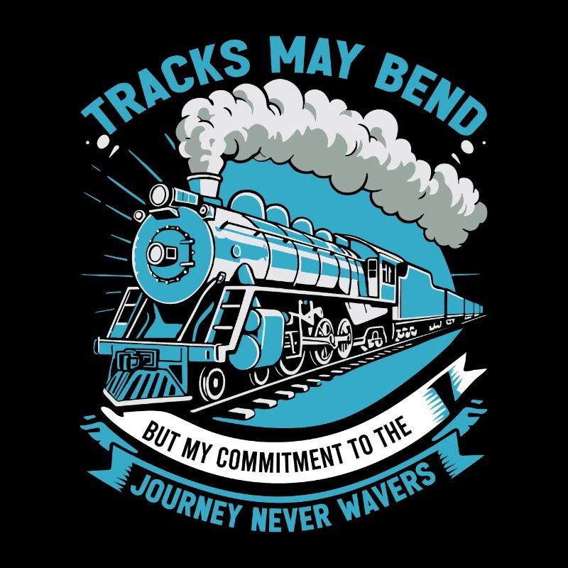 Tracks may bend, but my commitment to the journey