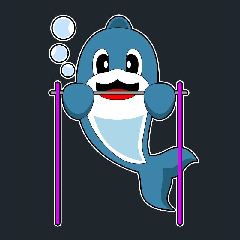 Dolphin Bodybuilder Pull-ups