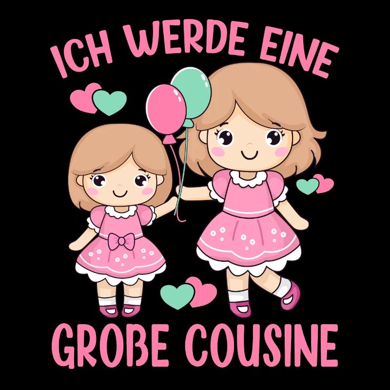 Große Cousine verkünden Prinzessin Ich werde Große