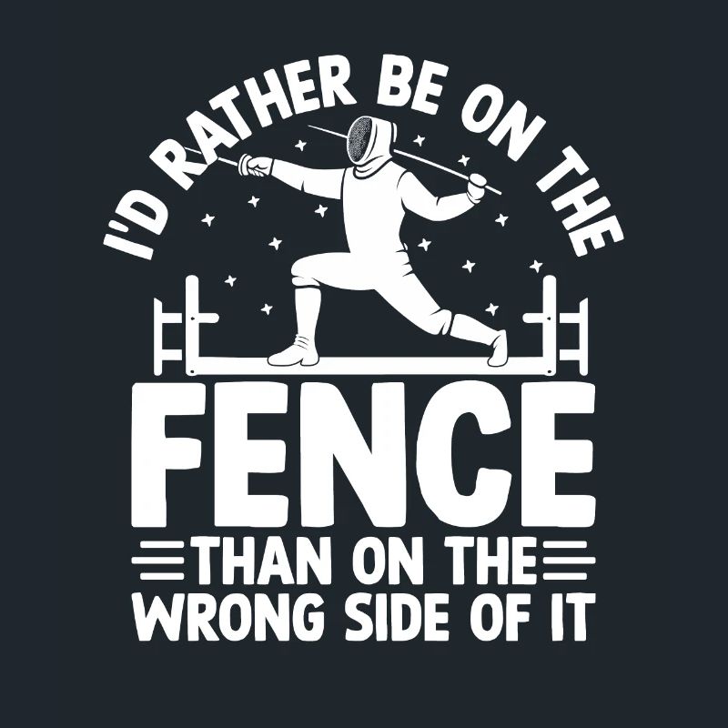 I'd Rather Be On The Fence Than On The Wrong Side