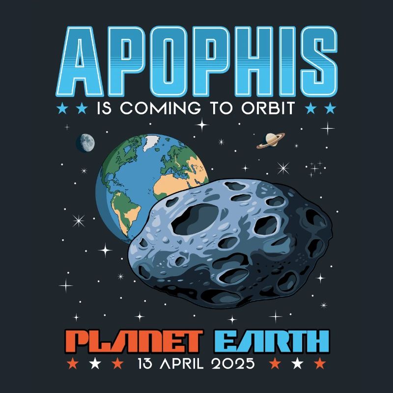 Événement spatial de rencontre rapprochée de l’astéroïde Apophis en avril