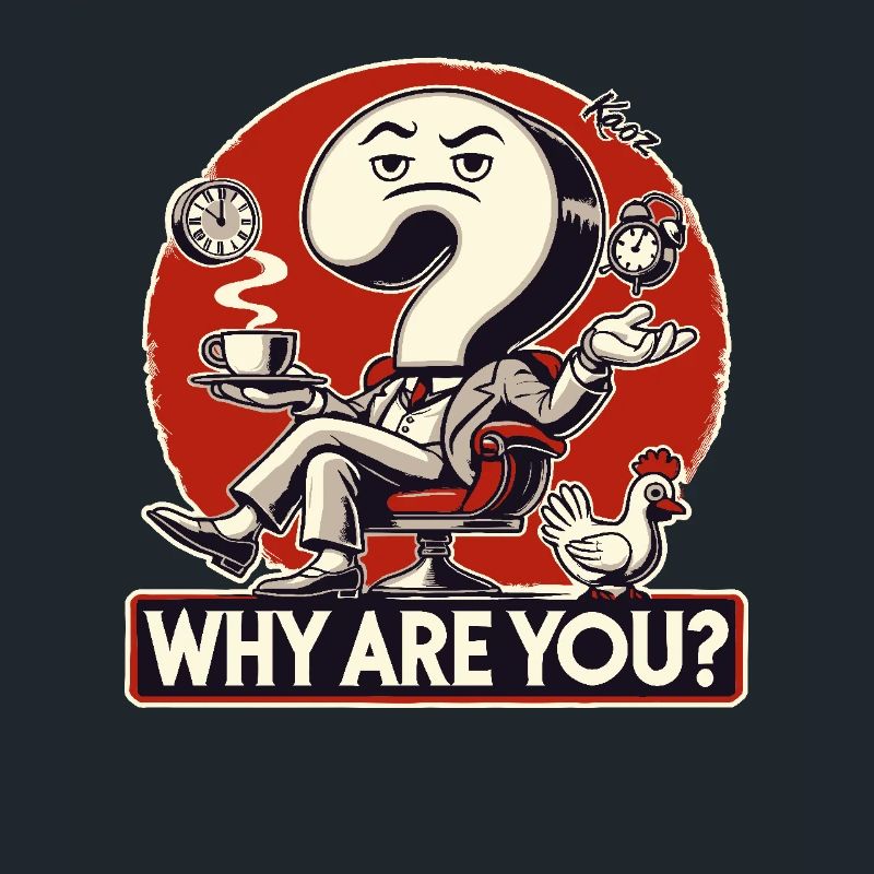 Pourquoi existez-vous ? Point d’interrogation