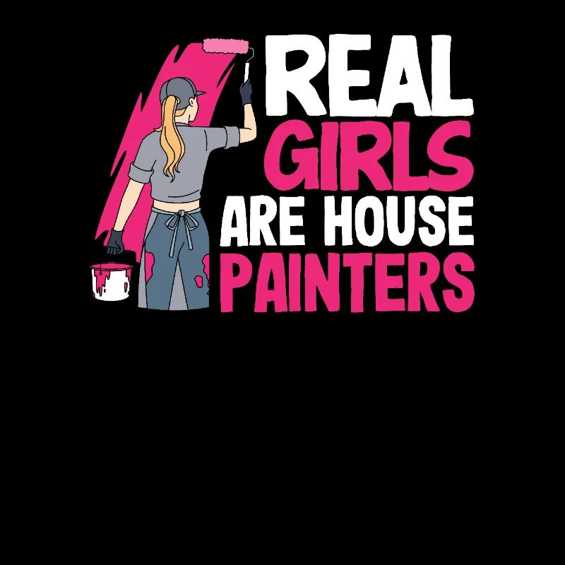 Echte Mädchen Sind Hausmalerinnen