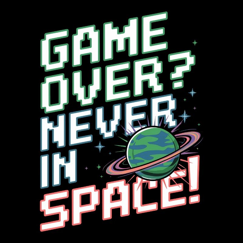 Joueurs sur le thème de l’espace Cosmic Gaming Science-fiction