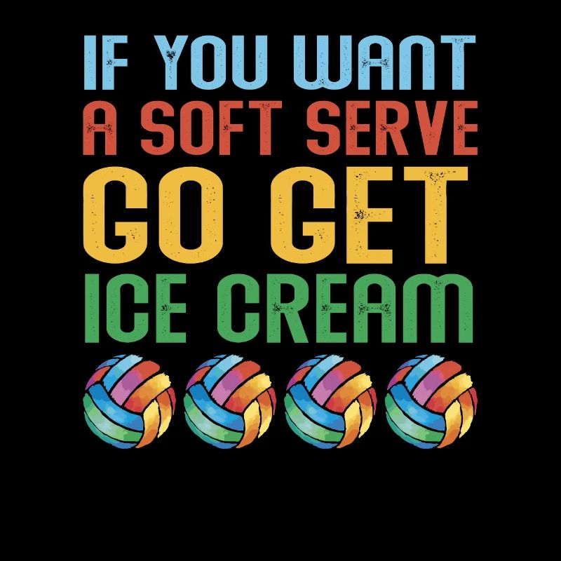 Wenn Sie ein Softeis wollen, holen Sie sich Eis