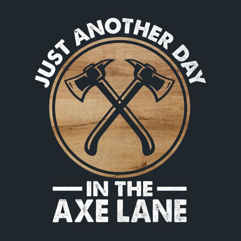 Nur ein weiterer Tag in der Axtgasse Beilwerfen