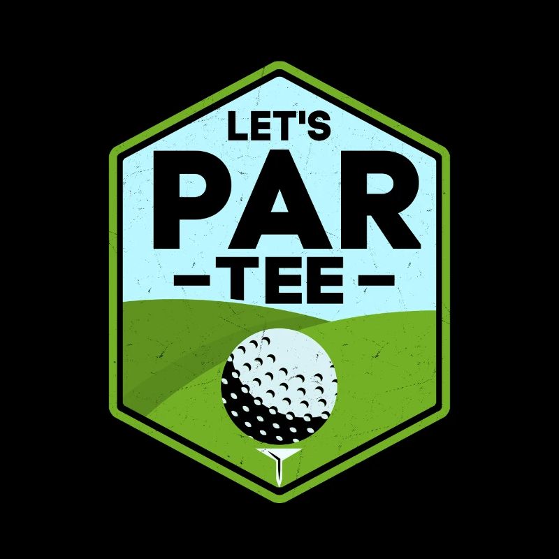 Let's Par Tee Golf Golfer