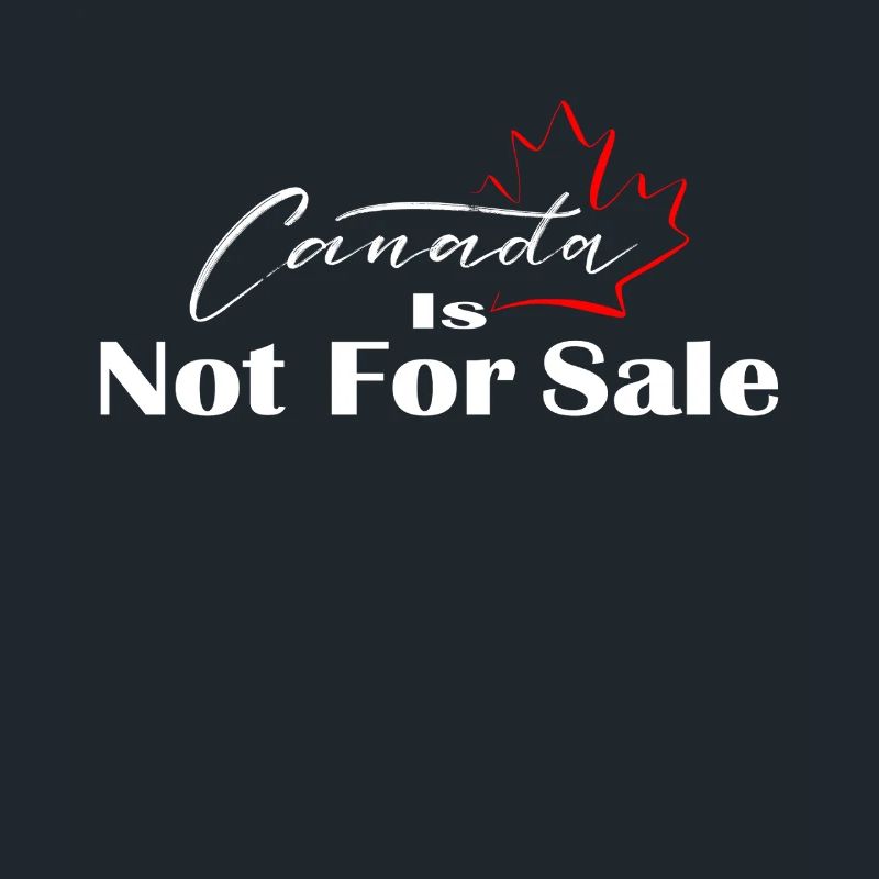 Le Canada n’est pas à vendre Maple Leaf Design