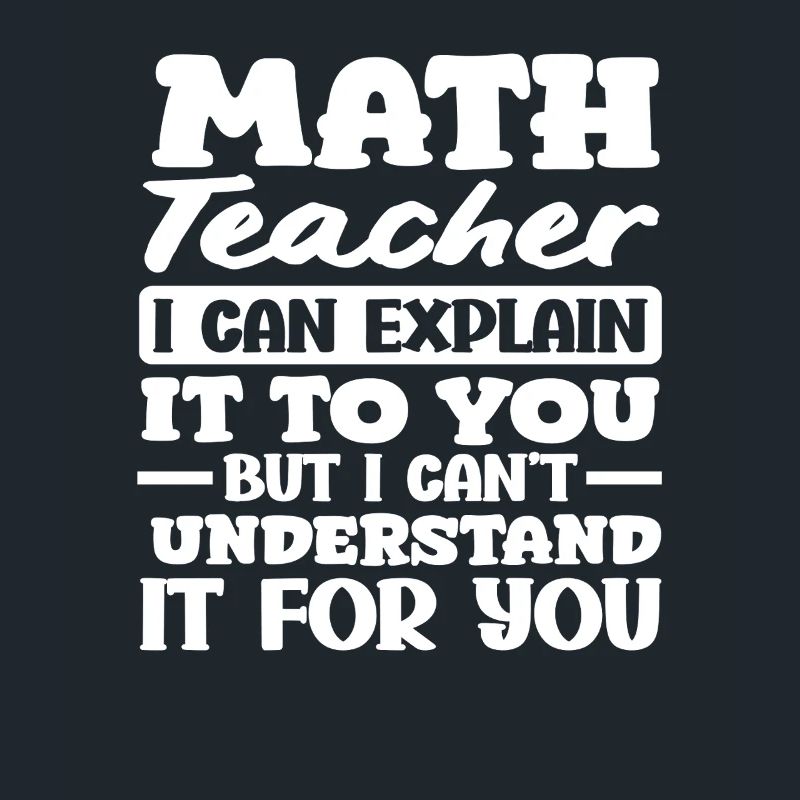 Math Teacher Math Gift