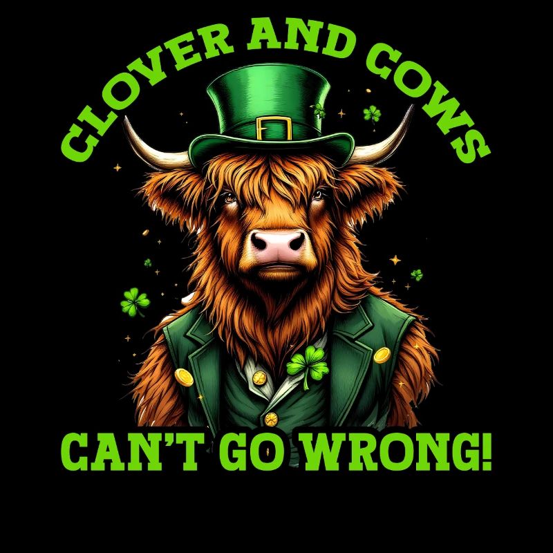 Clover and Cows can't go wrong