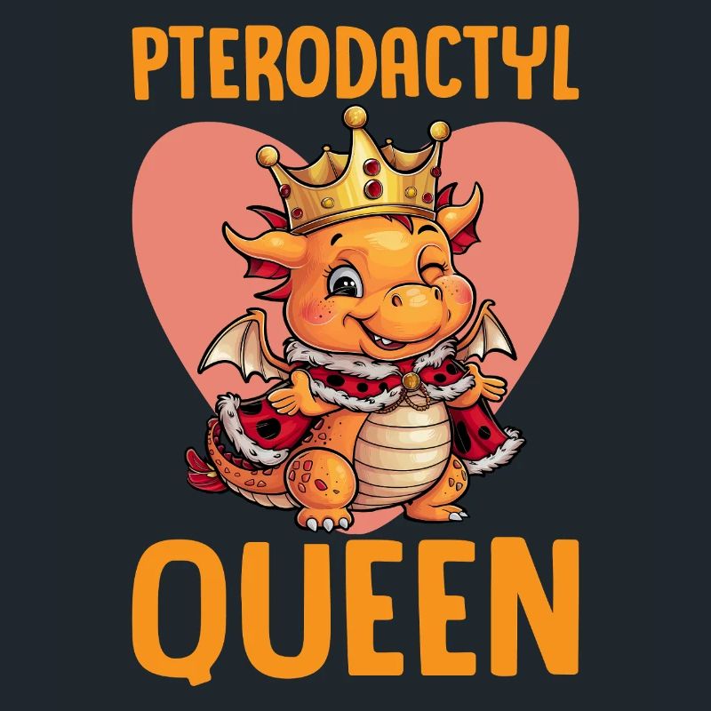 Pterodactyl Queen Dino Design