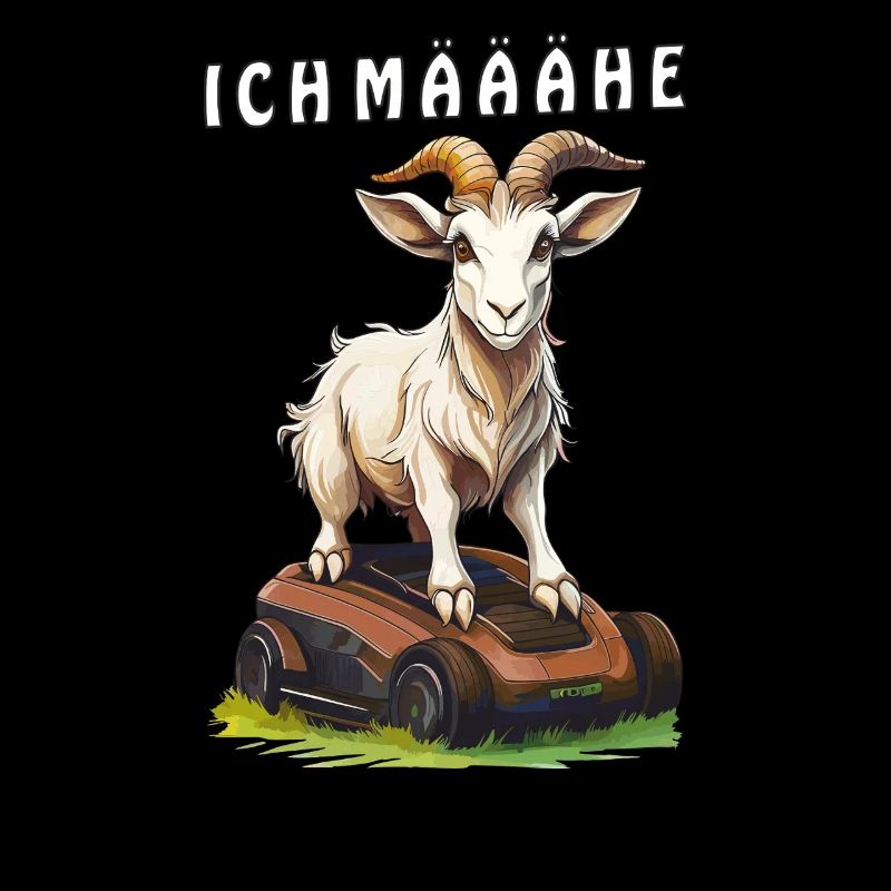 ZIEGE MÄHROBOTER ICH MÄÄÄHE