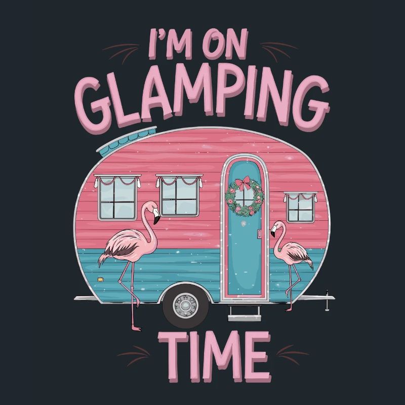 Ich Bin Auf Glamping Zeit Camping