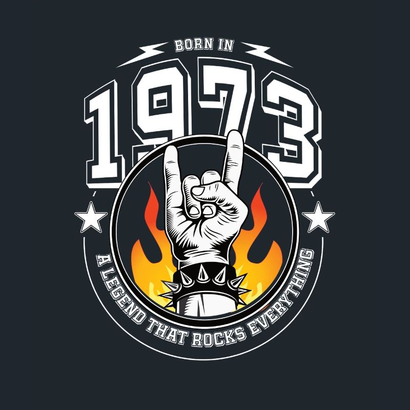 1973 Birthday, rocks everything